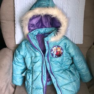Disney frozen snow coat